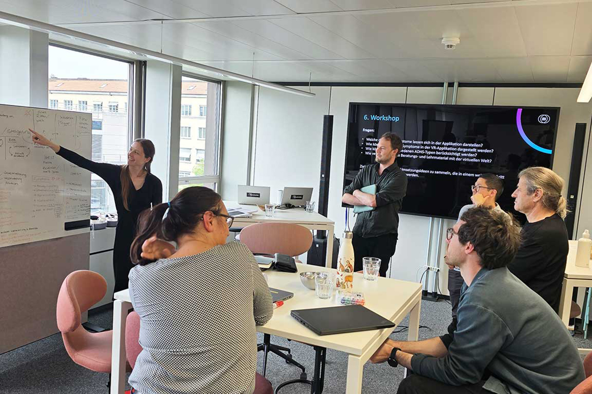 ADHS-VR-Simulation Arbeitsgruppe