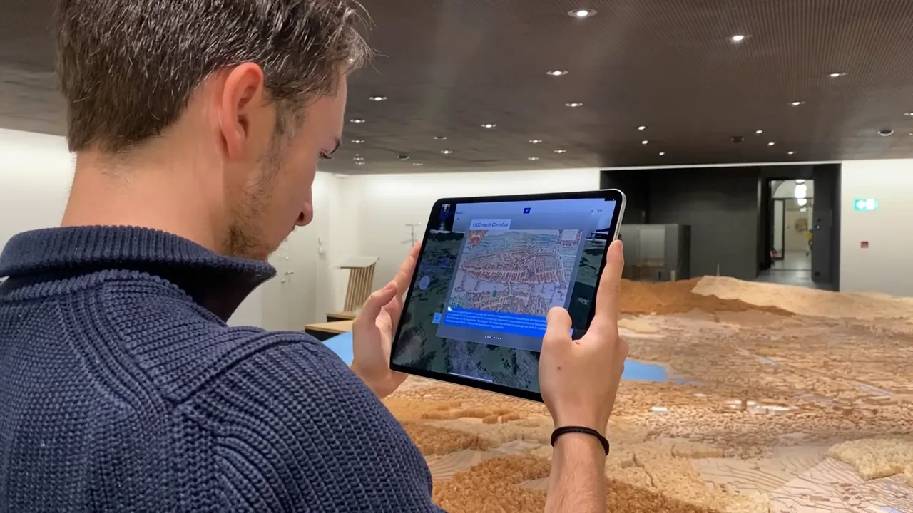 Zurich city model AR — interactive AR visualization