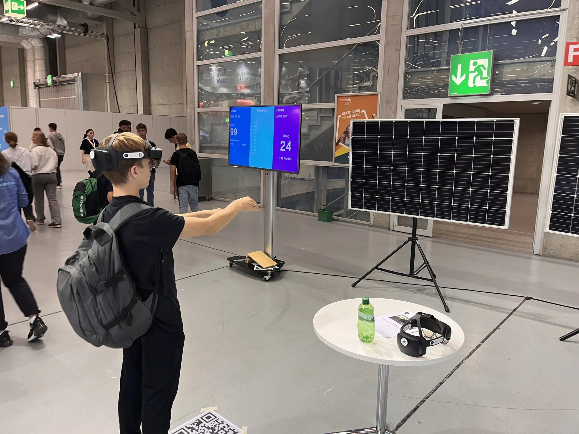 Swiss Skills — XR cleaning game